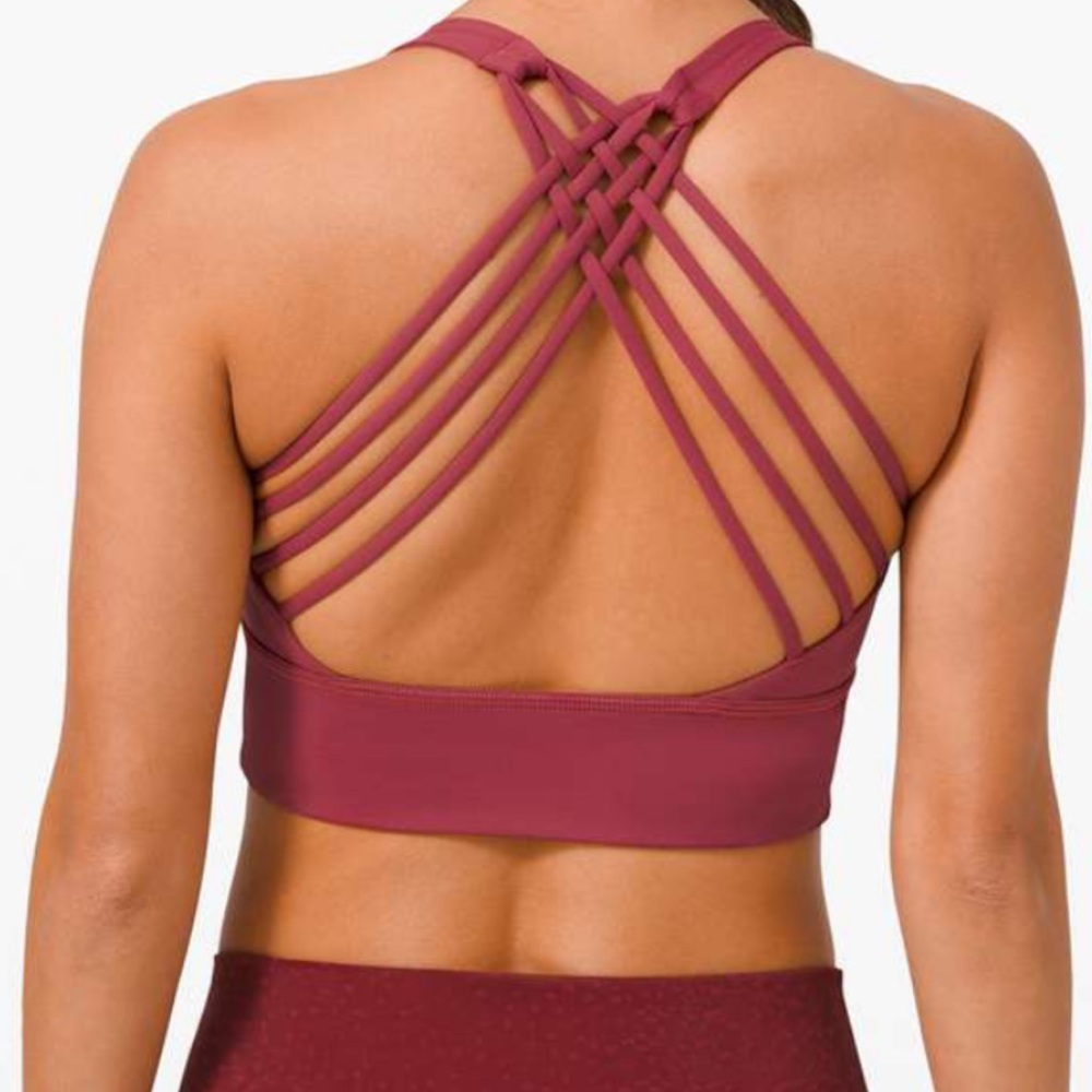 Lululemon Free to Be Long Line Bra size 8